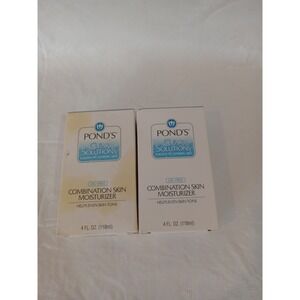 Ponds Clear Solutions Combination Skin Moisturizer Oil Free 4 Oz 2 Pack